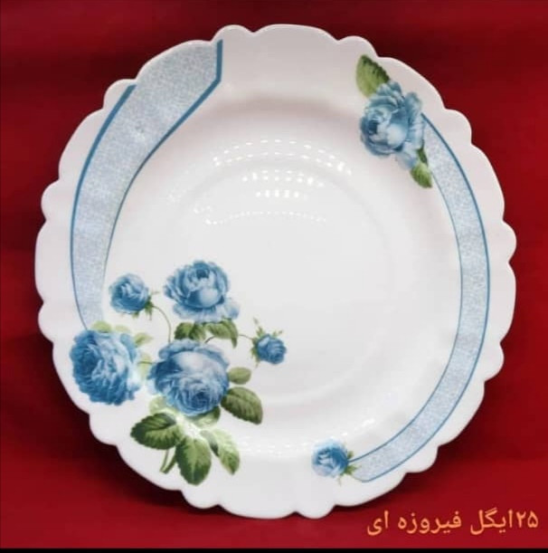 سرویس آرکوپال 25پارچه مقصود طرح ایگل فیروزه ای