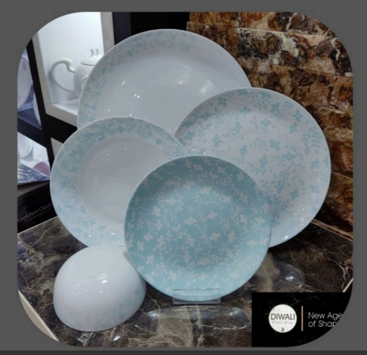 ارکوپال گلریز فیروزه ای 26پارچه