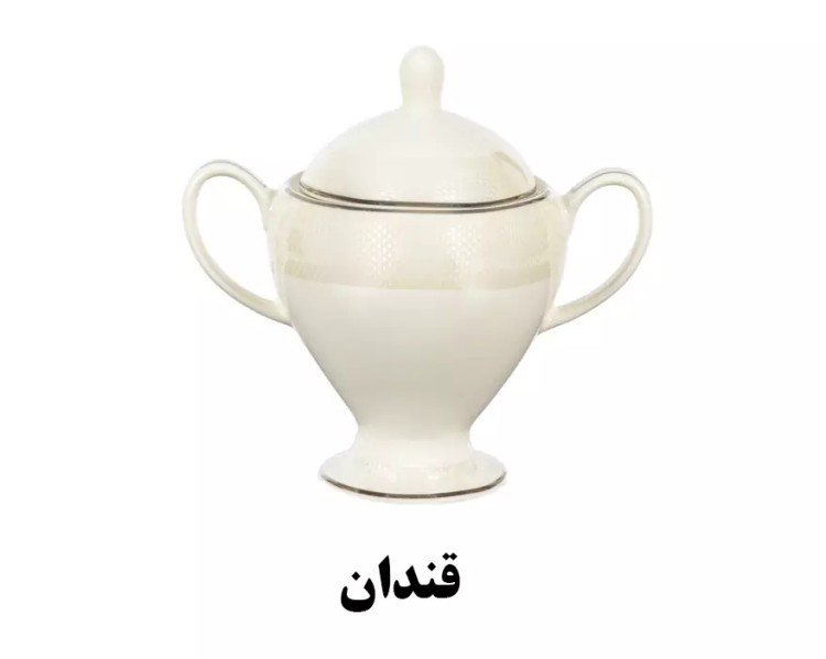 سرویس چینی پردیس نیوبن ویلیام کد 4005 استخوانی