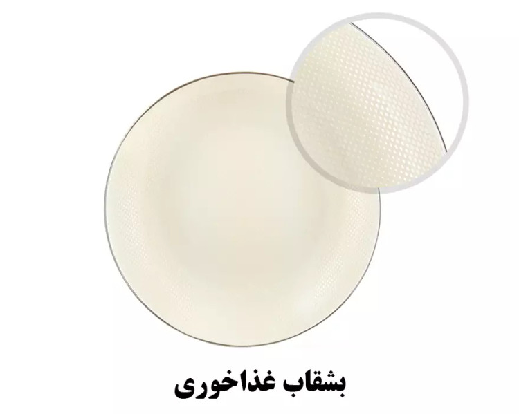 سرویس چینی پردیس نیوبن ویلیام کد 4005 استخوانی