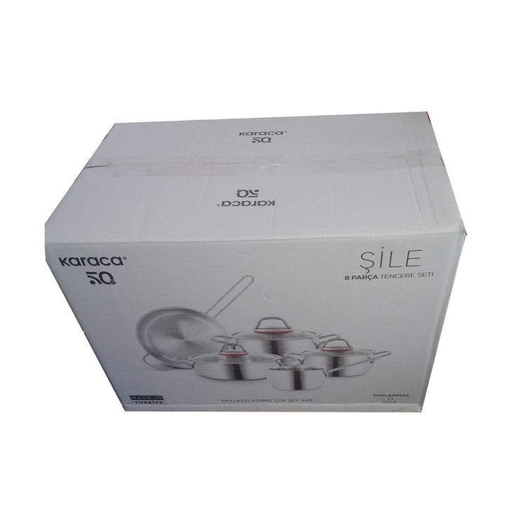 سرویس قابلمه 8 پارچه کاراجا مدل Shile