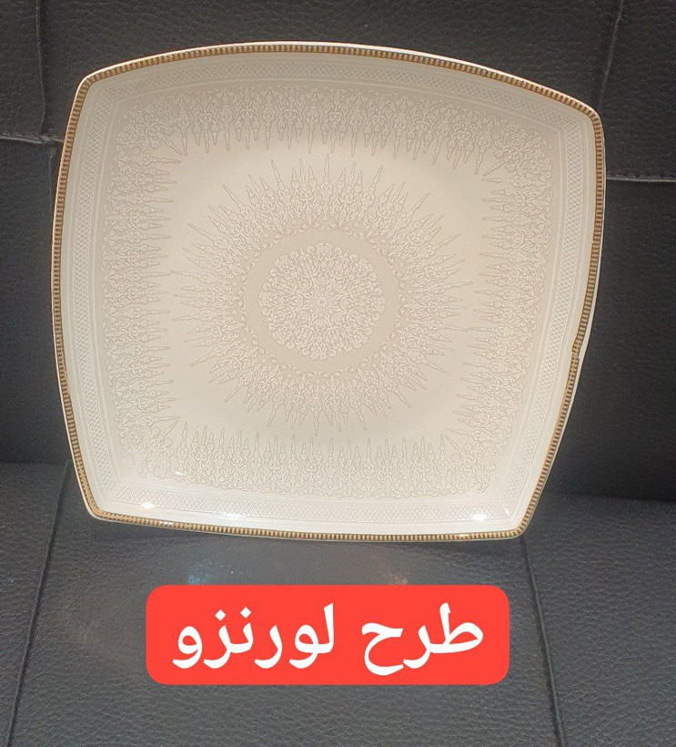 سرویس چینی پردیس ۹۶ پارچه ۱۲ نفره طرح لورنزو ایزابل