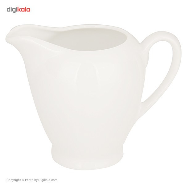 سرویس غذاخوری 102 پارچه چینی زرین ایران سری ایتالیا اف مدل White درجه یک