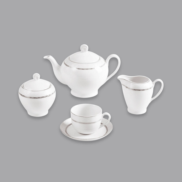 سرویس غذاخوری 102 پارچه 12 نفر چینی زرین ایران مدل Gift Top Grade