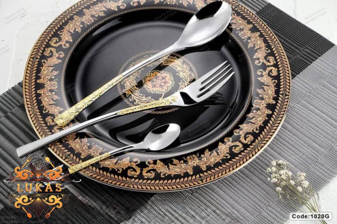 سرویس  قاشق چنگال 140 پارچه لوکاس کد1020G