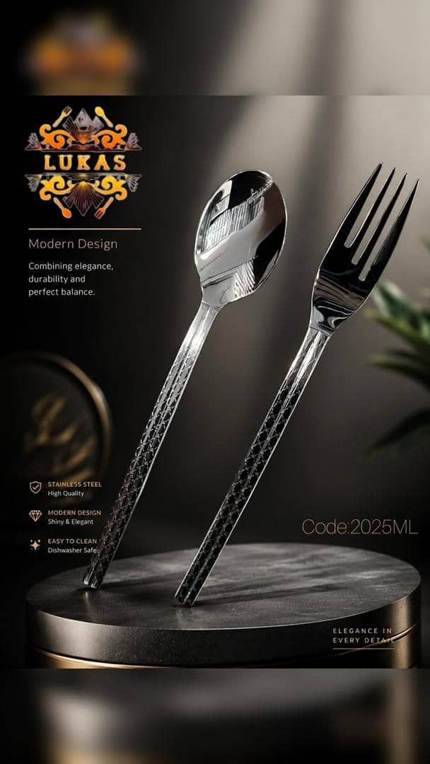 سرویس  قاشق چنگال 140 پارچه لوکاس کد 2025ML