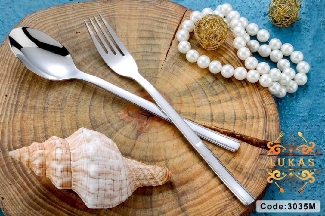 سرویس  قاشق چنگال 140 پارچه لوکاس کد 3035M