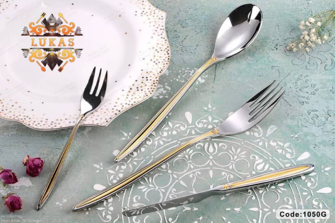 سرویس  قاشق چنگال 140 پارچه لوکاس کد 1050G