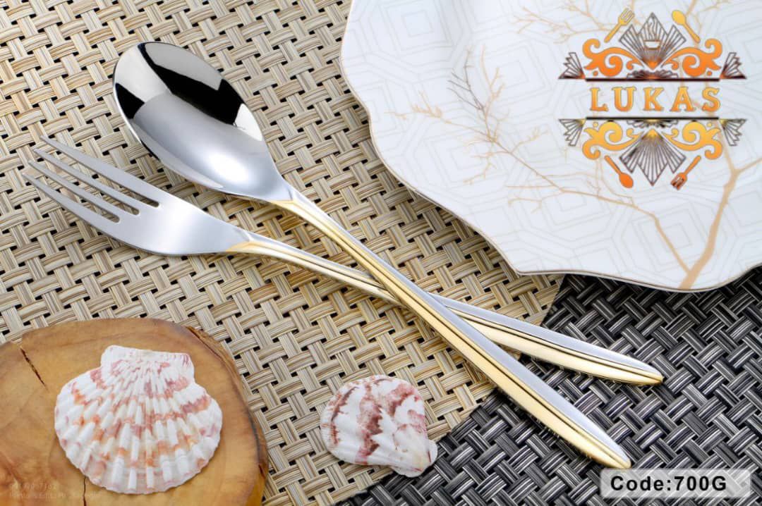 سرویس  قاشق چنگال 140 پارچه لوکاس کد 700G